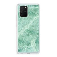 Groen marmer: Samsung Galaxy S10 Lite Transparant Hoesje Groen marmer: Samsung Galaxy S10 Lite Transparant Hoesje