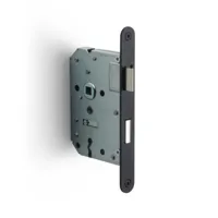 Formani BASICS LBLA-N56 deurslot sleutel afgerond zwart