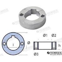 Ánodos hélices Dufour TEN01700 - ANODO DUFOUR Ø 27MM ZINC