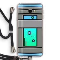 Chug Bottle: Samsung Galaxy J4 Plus Transparant Hoesje met koord