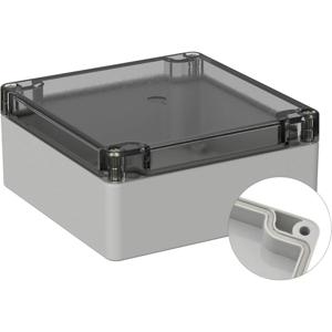 TRU COMPONENTS TC-9065464 Outdoorbehuizing Polycarbonaat Grijs-wit (RAL 7035) 1 stuk(s)