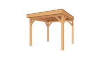 Buitenverblijf SUBLIME Plat dak - 300x300 cm- Plat dak- - YARD Outdoor