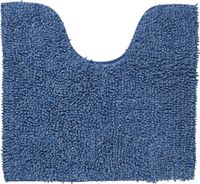 Sealskin Misto toiletmat chenille katoen 60x55 cm blauw - thumbnail