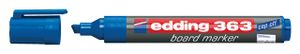 Viltstift edding 363 whiteboard beitel blauw 1-5mm