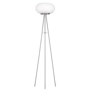 EGLO Optica Vloerlamp - E27 - 157 cm - Grijs|Wit