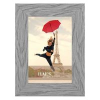 HAES DECO - Houten fotolijst Paris vintage grijs 10x15 -SP001102 - thumbnail