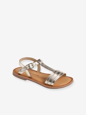 Leren sandalen voor meisjes, collectie kleuterschool