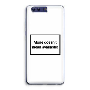 Alone: Honor 9 Transparant Hoesje