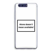 Alone: Honor 9 Transparant Hoesje