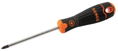 Bahco Schroevendraaier BahcoFit | rubber greep | Phillips PH2 x 150 mm - B192.002.150