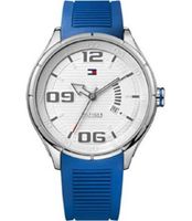 Horlogeband Tommy Hilfiger 679301379 / TH-172-1-14-1178 Rubber Blauw 22mm