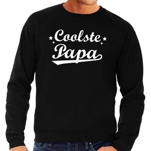 Coolste papa cadeau sweater zwart voor heren 2XL  -