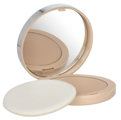 Pupa Milano - Pupa Like A Doll Nude Skin Compact Powder SPF15 10 g 002 Sublime Nude - For All Skin Types Gezichtspoeder