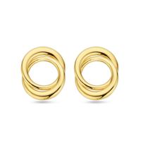 Prachtige 14k Geelgouden Oorknoppen - 20x16mm