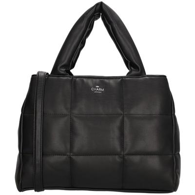 Charm London Handtas / Schoudertas Manchester Zwart