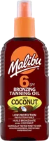 Malibu Zonnebrand SPF6 Bronzing Tanning Oil Coconut - 200 ml