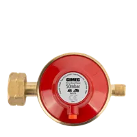 Gimeg Universele Gasregelaar Afblaas 1/4 Inch Links 50Mbar