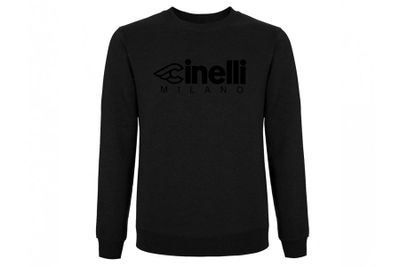Cinelli Milano Crewneck Sweatshirt - Zwart