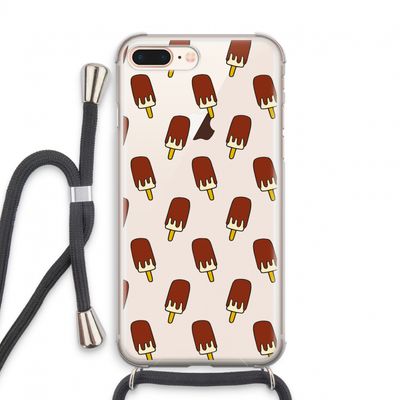 Yummy: iPhone 7 PLUS Transparant Hoesje met koord