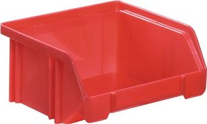 LA-KA-PE Magazijnbak | L85/65xB105xH45 mm | PS rood | 50 stuks - LK5 ROT LK5 ROT