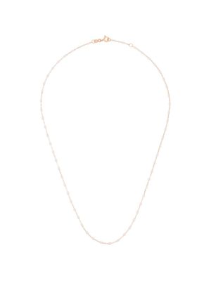 Gigi Clozeau collier chaîne en or rose 18ct à perles