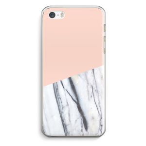A touch of peach: iPhone 5 / 5S / SE Transparant Hoesje