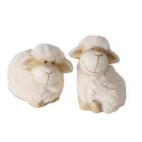 Boltze Home figuur schaap 10x7x10cm