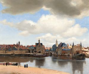 Gezicht op Delft van Johannes Vermeer