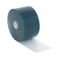 PVC strokengordijn - 200 x 2 mm / 50 m - vorstbestendig - blauw/transparant - glad PVC strokengordijn - 200 x 2 mm / 50 m - vorstbestendig - blauw/transparant - glad