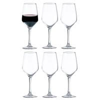 Vicrila wijnglazen Grigio - 6x stuks - voor rode en witte wijn - 440 ml