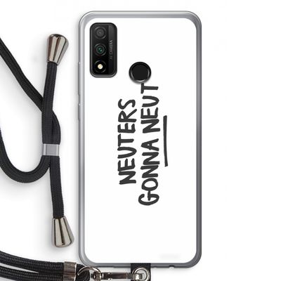 Neuters: Huawei P Smart (2020) Transparant Hoesje met koord