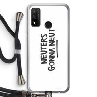 Neuters: Huawei P Smart (2020) Transparant Hoesje met koord