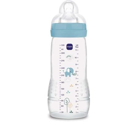 Babyfles - MAM BABY - Easy Active - +6 maanden - 330 ml - X flow speen - Oceaan