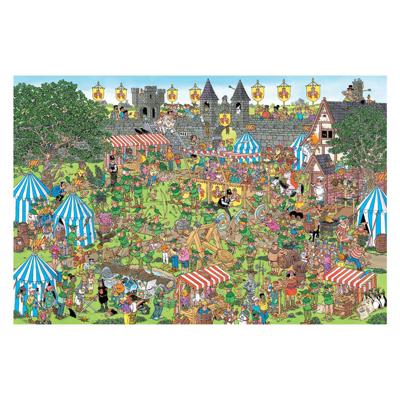 Jumbo Jan van haasteren legpuzzel - robin hood festival, 1500st.