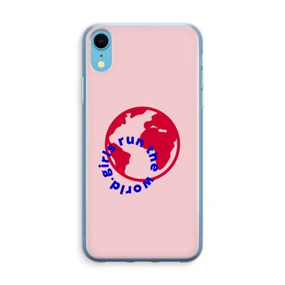 Run The World: iPhone XR Transparant Hoesje