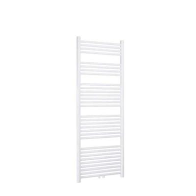 Handdoekradiator Thermrad Tone | 120x55 cm | CV radiator | Onder | 580 Watt | Wit