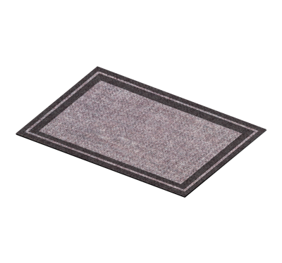 Grijs getextureerd placemat
