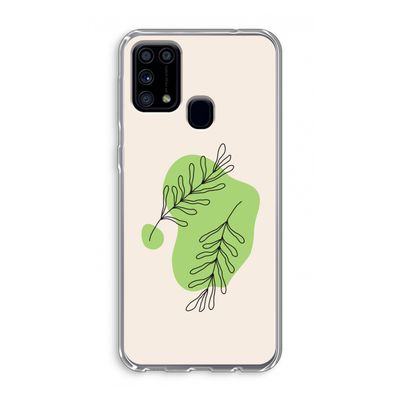 Beleaf in you: Samsung Galaxy M31 Transparant Hoesje