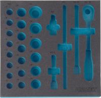 HAZET 2-componenten zachschuiminleg 163-102L · L x B: 344 mm x 342 mm HAZET 2-componenten zachschuiminleg 163-102L · L x B: 344 mm x 342 mm