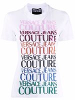 Versace Jeans Couture t-shirt à logo imprimé - Blanc - thumbnail