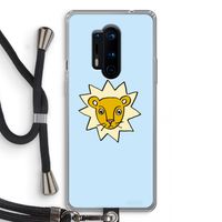 Kleine leeuw: OnePlus 8 Pro Transparant Hoesje met koord