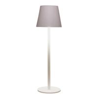Portable tafellamp Ambiance - wit - 27 cm - aanraaksensor - draadloos/oplaadbaar USB - binnen/buiten
