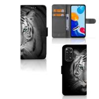 Xiaomi Redmi Note 11/11S | Telefoonhoesje | Met pasjeshouder | Tijger