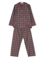 Mariella Ferrari pyjama à motif tartan - Rouge - thumbnail