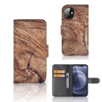 Apple iPhone 12 Mini | Book Style Case | Tree Trunk | Portemonnee hoesje