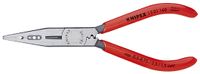 Knipex Bedradingstang zwart geatramenteerd met kunststof bekleed 160 mm - 1301160 - thumbnail