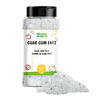 Natural Spices Guar gom E412 600 gram Natural Spices Guar gom E412 600 gram