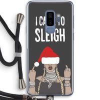 Came To Sleigh: Samsung Galaxy S9 Plus Transparant Hoesje met koord