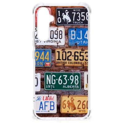 Samsung Galaxy A34 Anti-shock Hoesje met foto Kentekenplaten Samsung Galaxy A34 Anti-shock Hoesje met foto Kentekenplaten