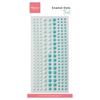 Marianne Design • enamel dots duotone teal